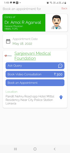 Dr. Amol Agarwal Screen 2
