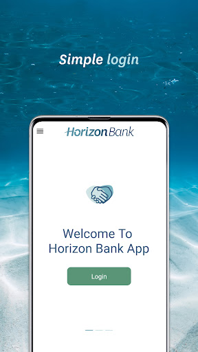 Android application Horizon Bank screenshort