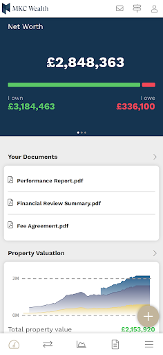 Android application MKC Wealth screenshort