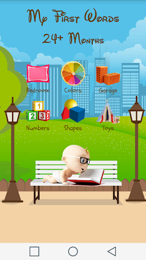 Android application Baby Words: Flashcards 2Yr+ screenshort