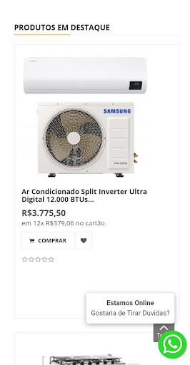 Android application Samsung Mais screenshort