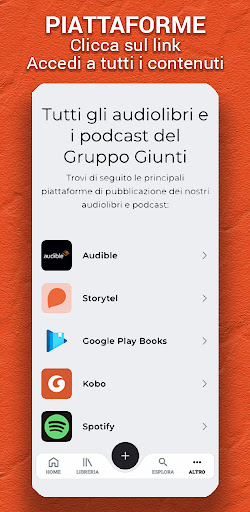 Giunti Audiolibri Screen 3