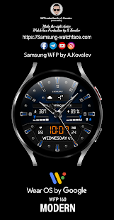WFP 160 Luxury Mod2 Watch Face Screenshot