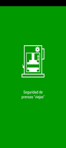 Android application Seguridad de prensas "viejas" screenshort