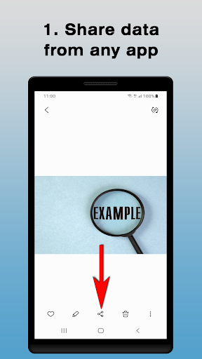Android application Share To SD-Card screenshort