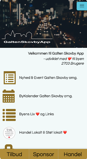 Android application GaltenSkovbyApp screenshort
