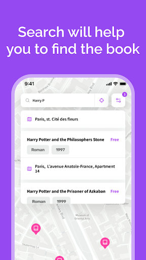 Android application Books and audiobooks. Library screenshort