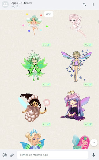 Hadas Stickers Animados Screen 2