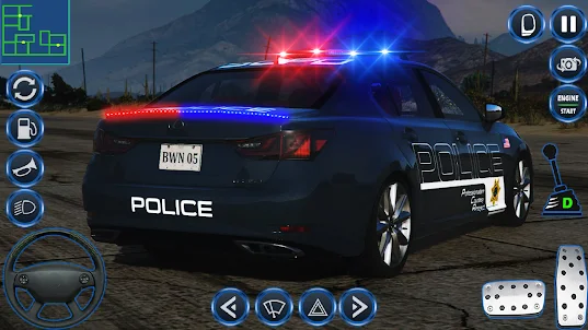 Нас Полиция Стоянка Игры 3D Си