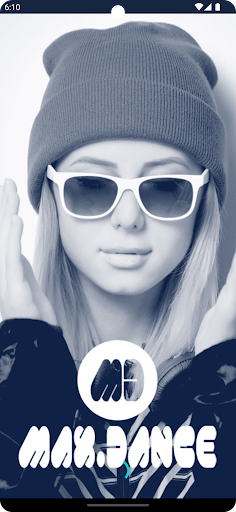 Android application MAX.DANCE screenshort