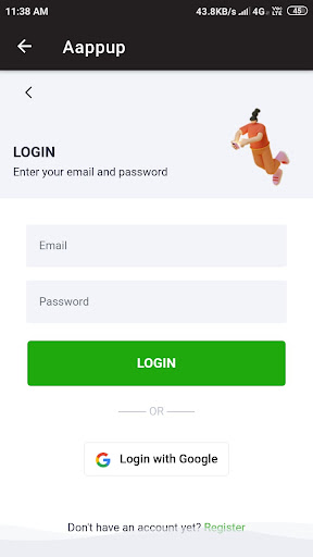 Android application Aappup screenshort