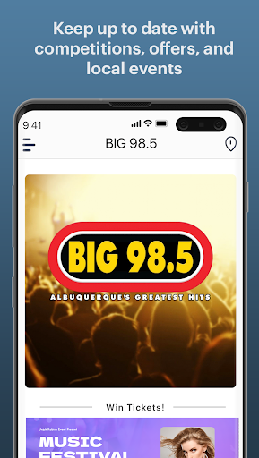 BIG 98.5 Albuquerque Screenshot 3 - AppWisp.com