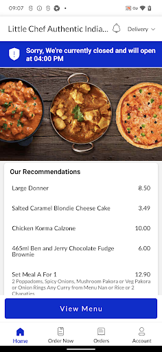 Little Chef Indian Cuisine Screen 2