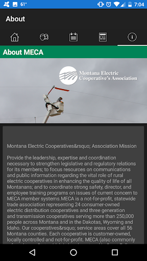 Montana Electric Cooperatives Screen 2