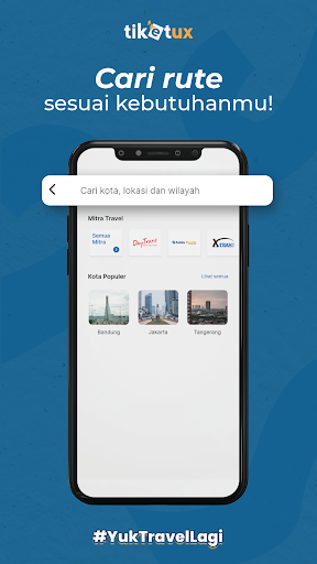 Tiketux - Pesan Tiket Travel Screen 2