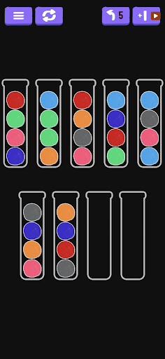 Sorting Puzzles Arrange Screen 3