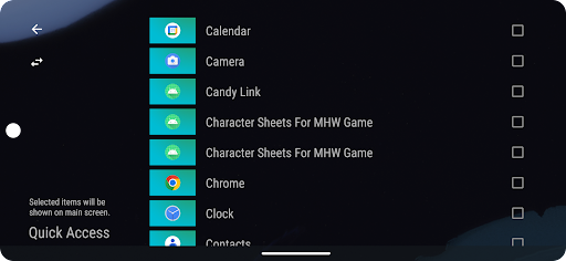 Sonya Launcher Screen 2