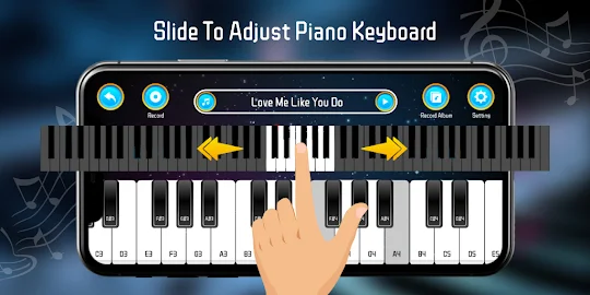 Piano - Piano Keyboard & Tiles