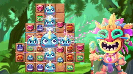 Mayan Jewel: Match 3 Puzzle