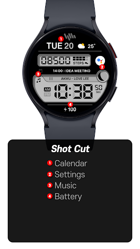 SamWatch Digital Amun 4 Screen 3