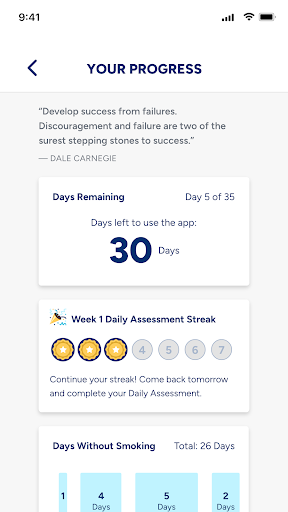 ARC App for Reducing Cravings Screen 2