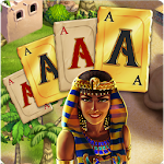 Cover Image of Télécharger Card of the Pharaoh - Jeu de cartes Solitaire gratuit  APK