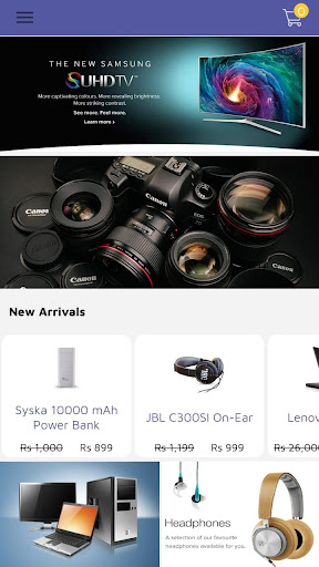 Electronics Store Make App fo