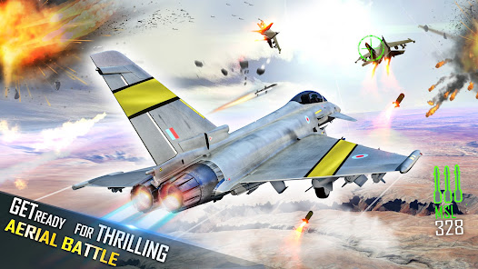 Captura de Pantalla 3 Luchador aéreo: combate aéreo android