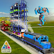 ロボット 車の変換 列車 輸送 スマートクレーン 3D - Androidアプリ
