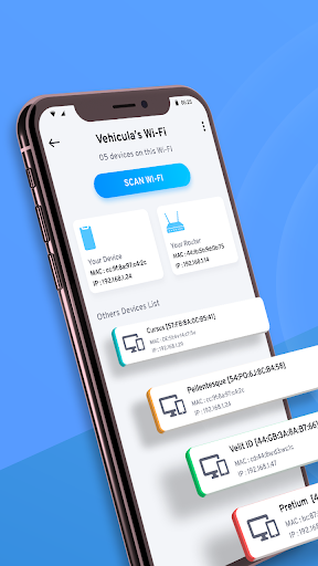 Android application WiFi Scanner -Network Analyzer screenshort