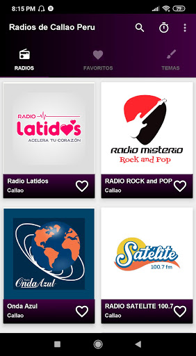 Radios de Callao Peru