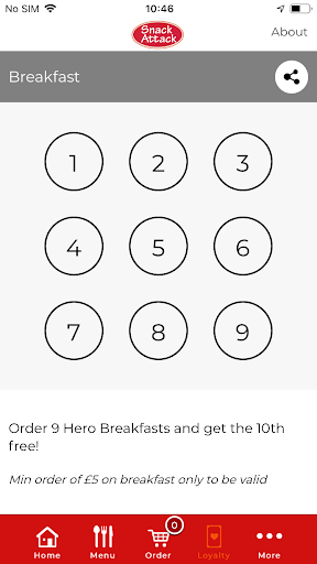 Snack Attack Cafe Screen 3