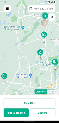 Android application BewegungUmdenken screenshort