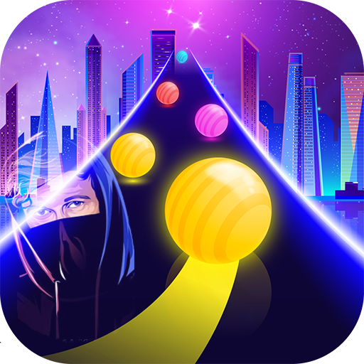 Alan Walker DJ : Run Ball EDM Logo