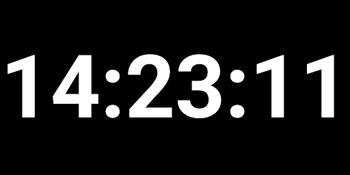 Android application Go! - Start Clock screenshort