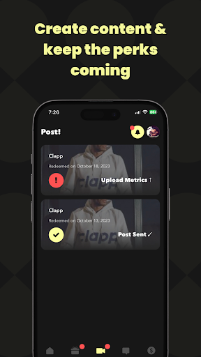 Buzzly: UGC Collabs & Perks Screen 3