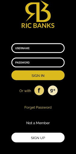 Android application Ric Banks screenshort