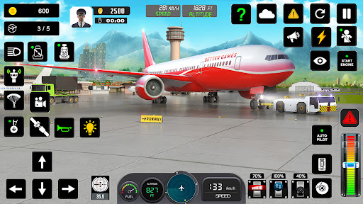 Flight Simulator : Plane Games Screen 2