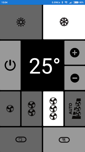Electra AC Remote Simple 0-set Screen 3