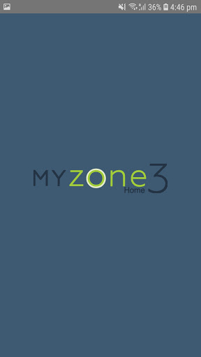 Android application MyZone3 Home screenshort