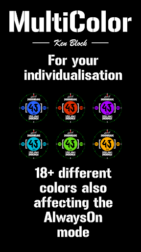 Ken Block Watch Face