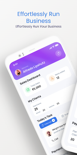 Android application NutriSwift - App for Dietician screenshort