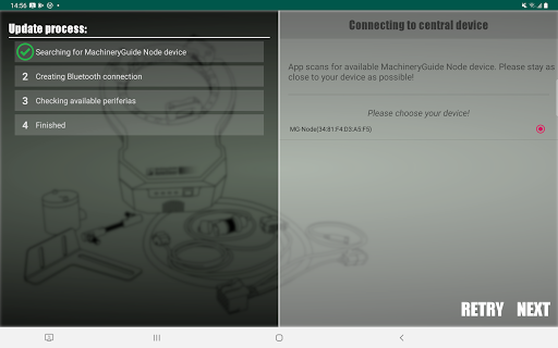 AST Firmware Updater Screen 2