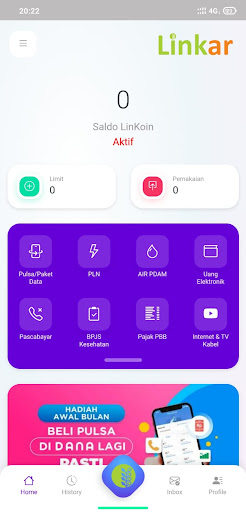 Android application Linkar Mobile screenshort