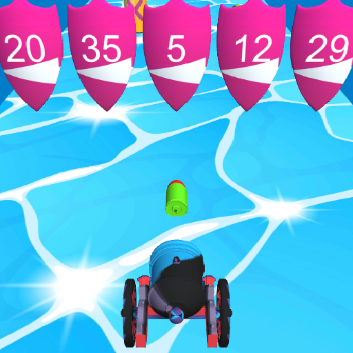 Cannon Fury - Blast Obstacles! logo
