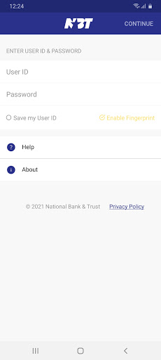 Android application NBT-Texas screenshort
