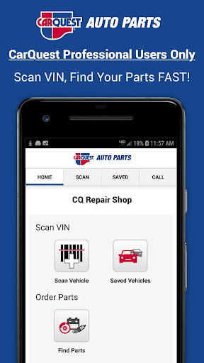 Screenshot of Carquest Professional