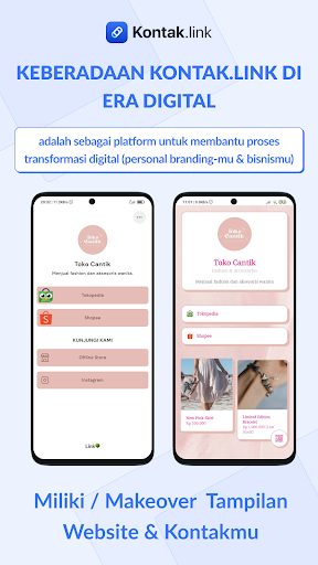 Kontak.link - Digital Contact Screen 3