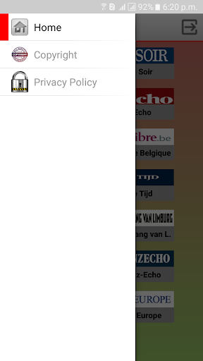 Belgium Newspapers Screen 2
