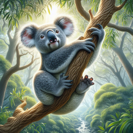 Cuddly Koala Wallpaper logo